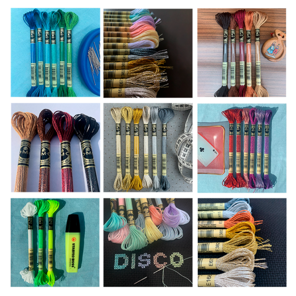 DMC Mouliné broderigarn - Effektgarner