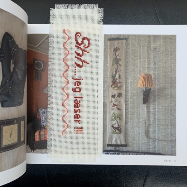 Badass bogmærke "Shh... jeg læser"