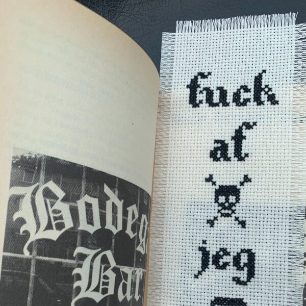 Bogmærke "Fuck af jeg læser"