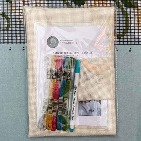 BADASS broderi-begynderpakke - light