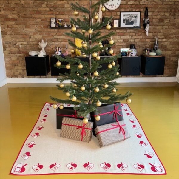 Broderistens Badass Juletræstæppe