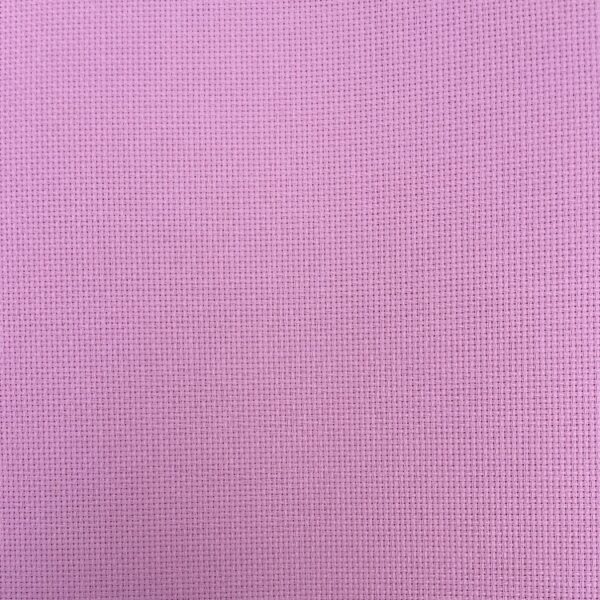 Broderistof | Aida 5,4 | Rosa - 100x130 cm