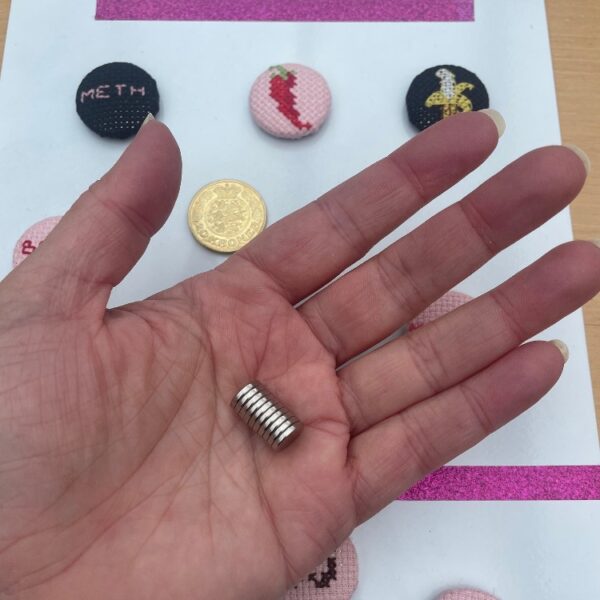 Broderistens magneter