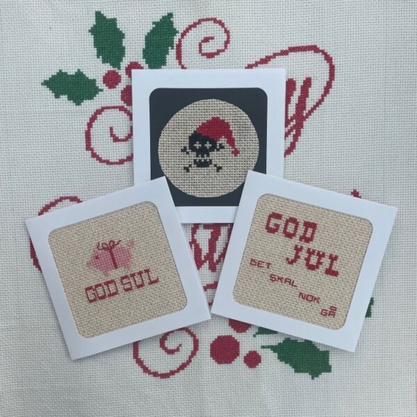 Broderistens julekort
