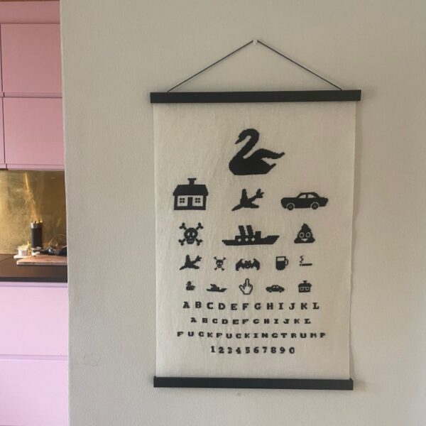 Broderistens synstest - Fuck Trump