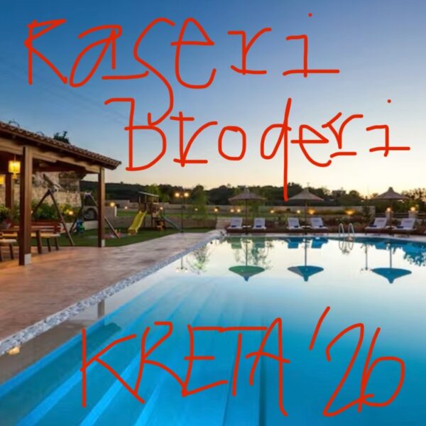 Raseribroderi workshop på Kreta 2026 (få pladser tilbage)