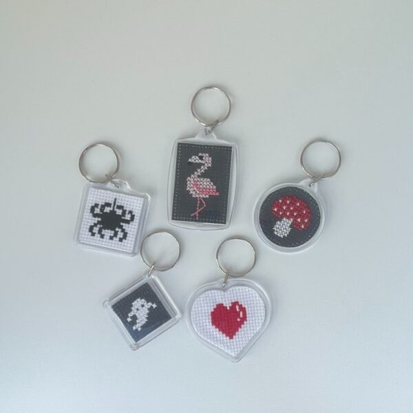 Broderistens blandede nøgleringe