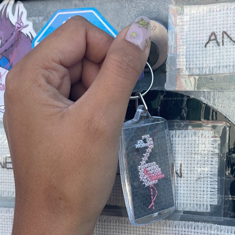 Broderistens blandede nøgleringe - Billede 3