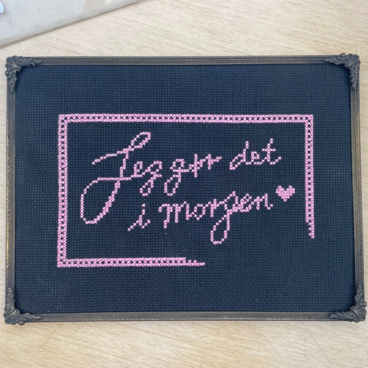 Jeg gør det i morgen (Dopaminklubben x Broderist) - Billede 2